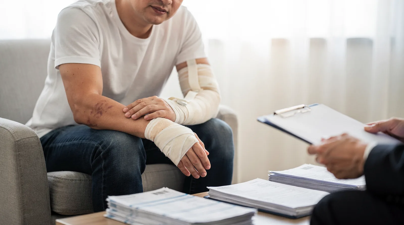 Pain and suffering damages become available once an injury crosses the threshold set by New