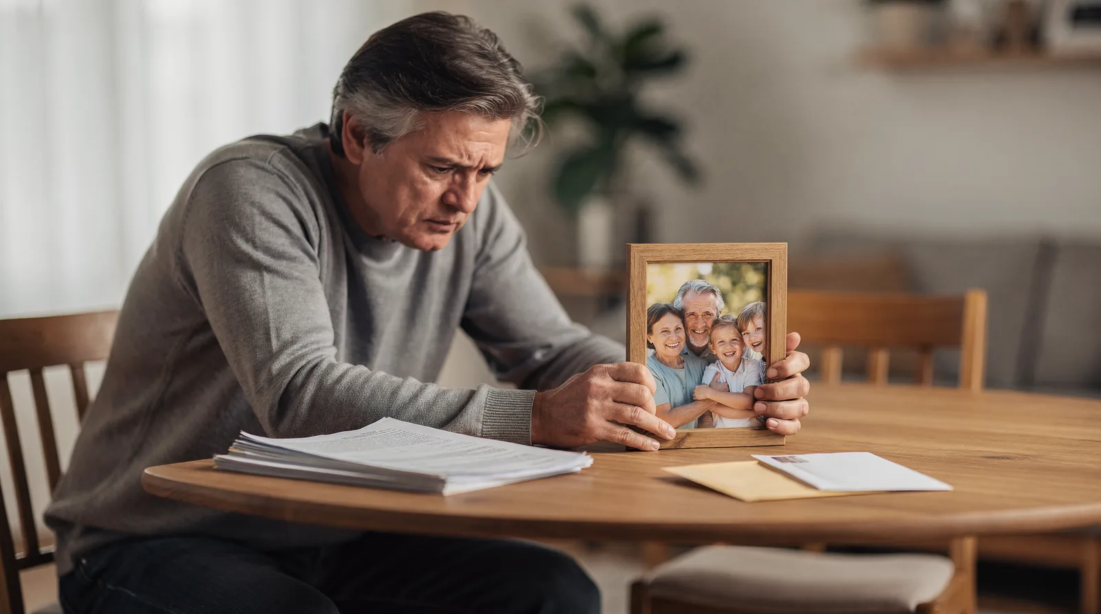 Attorney calculating medical bills and lost income for a family