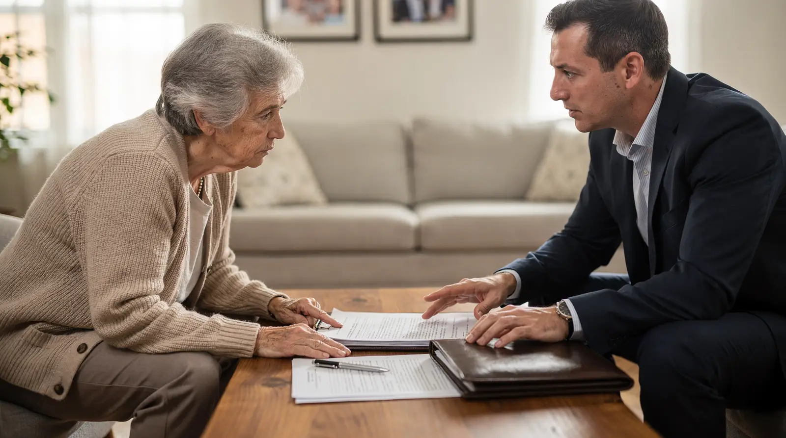 Medicaid planning lawyer consulting with New York family on asset protection